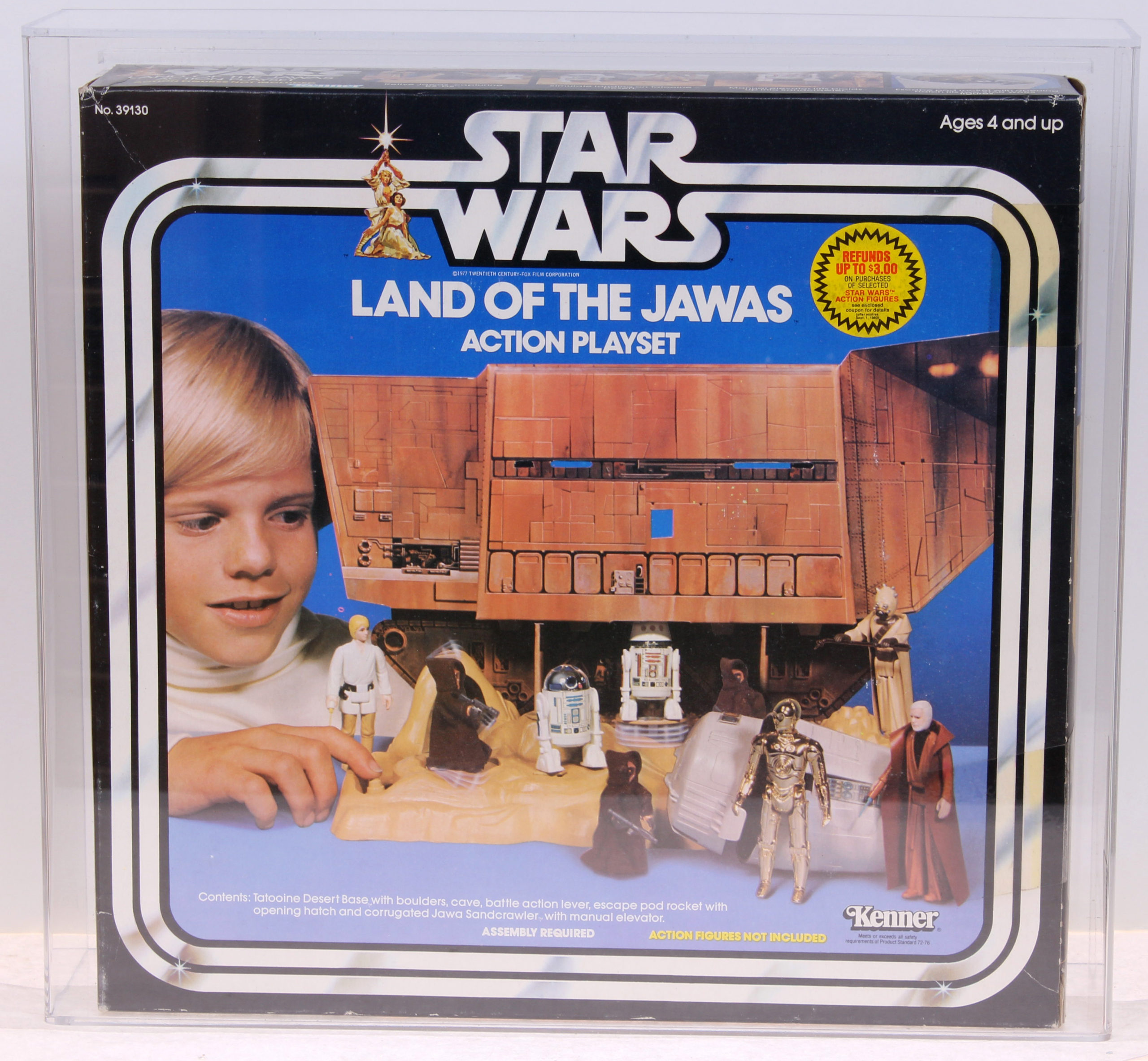 Land of the Jawas Playsets MISB C-9+ AFA 80