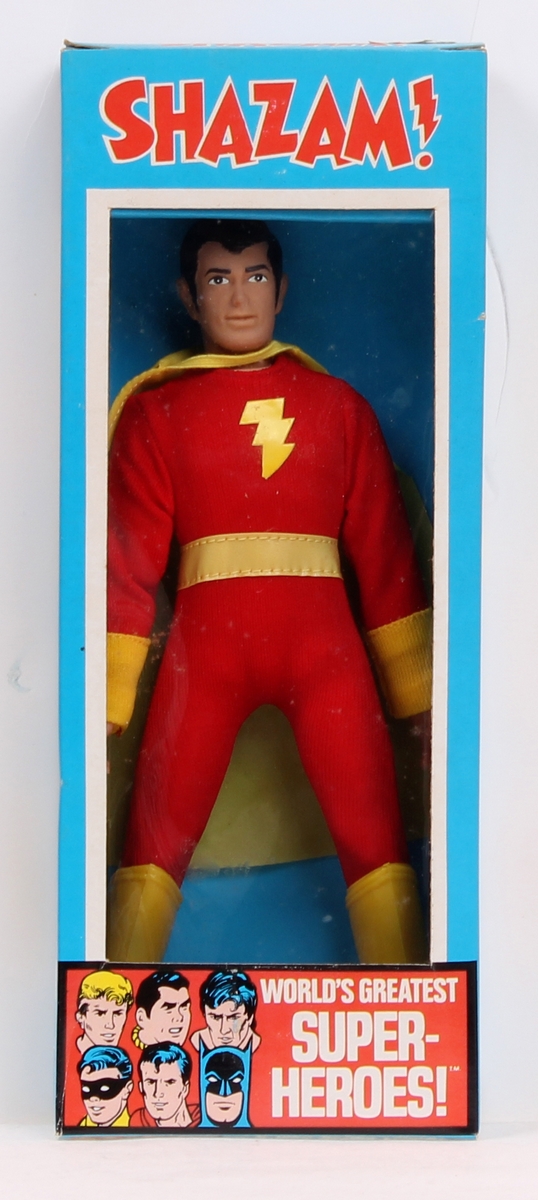 MEGO RETRO ; SHAZAM ;  8 INCH ACTION FIGURE  NEW IN  POLYBAG LICENSED 