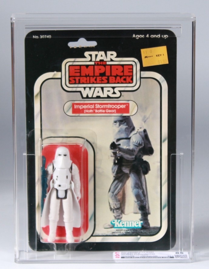 STAR WARS THE EMPIRE STRIKES BACK SNOWTROOPER CARDED ACTION FIGURE BY KENNER 
