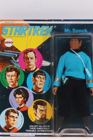 Mr. Spock Star Trek Mego 8 inch MOC C-9.5-